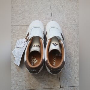 adidas White and Brown Women's Sneakers